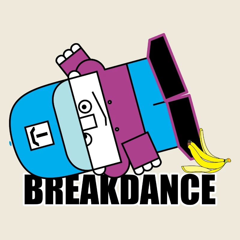 Bot de breakdance banane