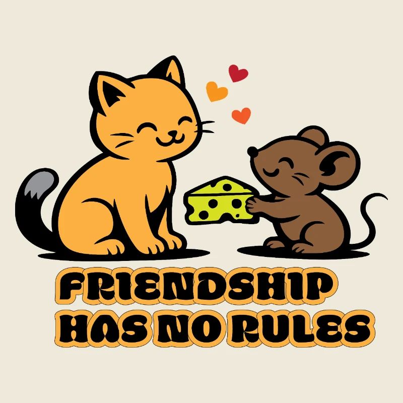 Freundschaft Ohne Regeln Katze Maus