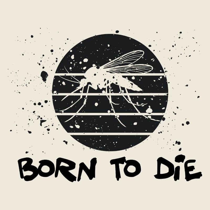 « Born to Die » – Un design rétro sarcastique