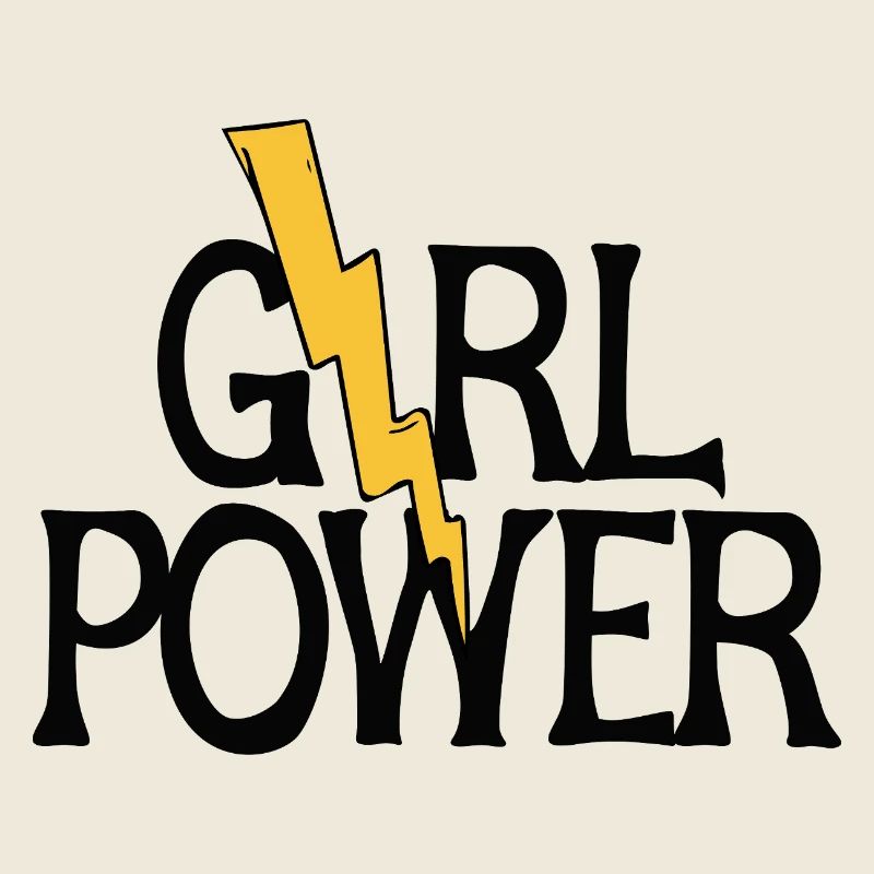 Blitz-Mädchen-Power