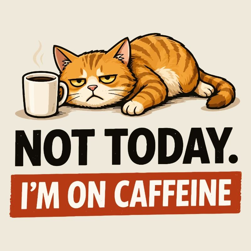 Not Today I'm On Caffeine