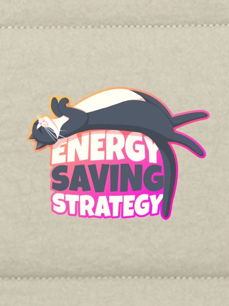 Energy Saving Strategy Cat