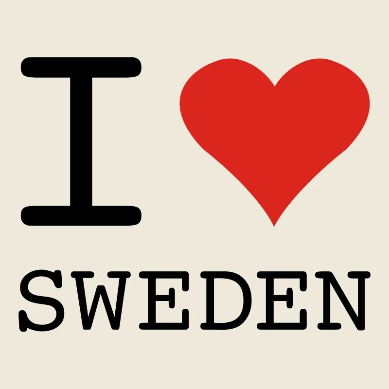 J’AIME LA SUÈDE Schweden