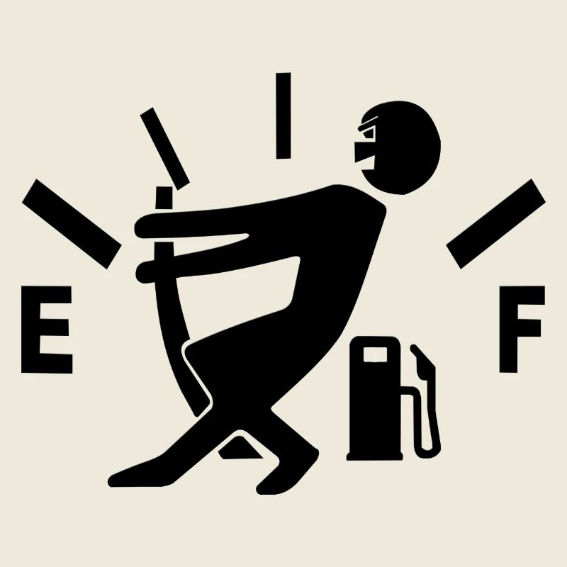 Fuel gauge Empty