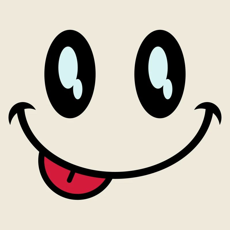 augen smiley zunge