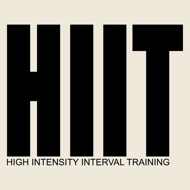 Chemise HIIT (entraînement à haute intensité d'intervalle)