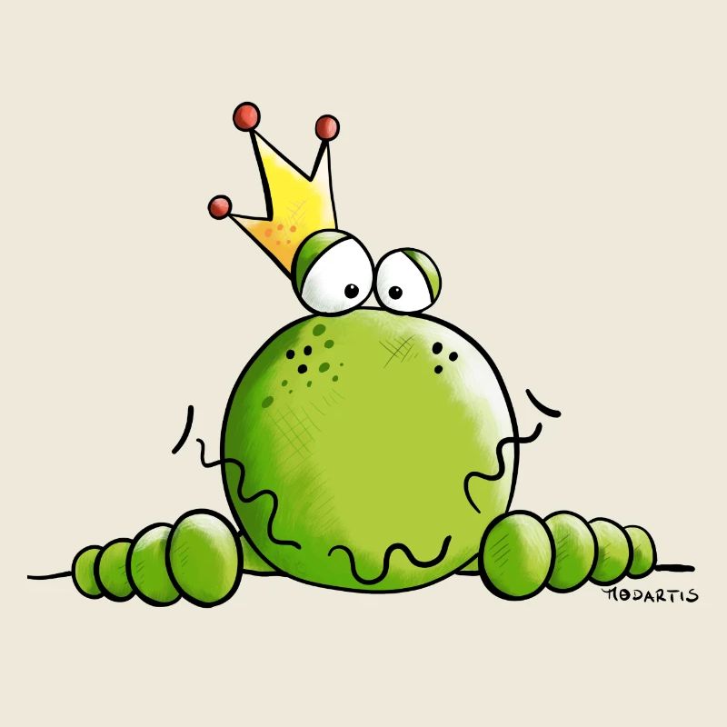 Frosch mit Krone