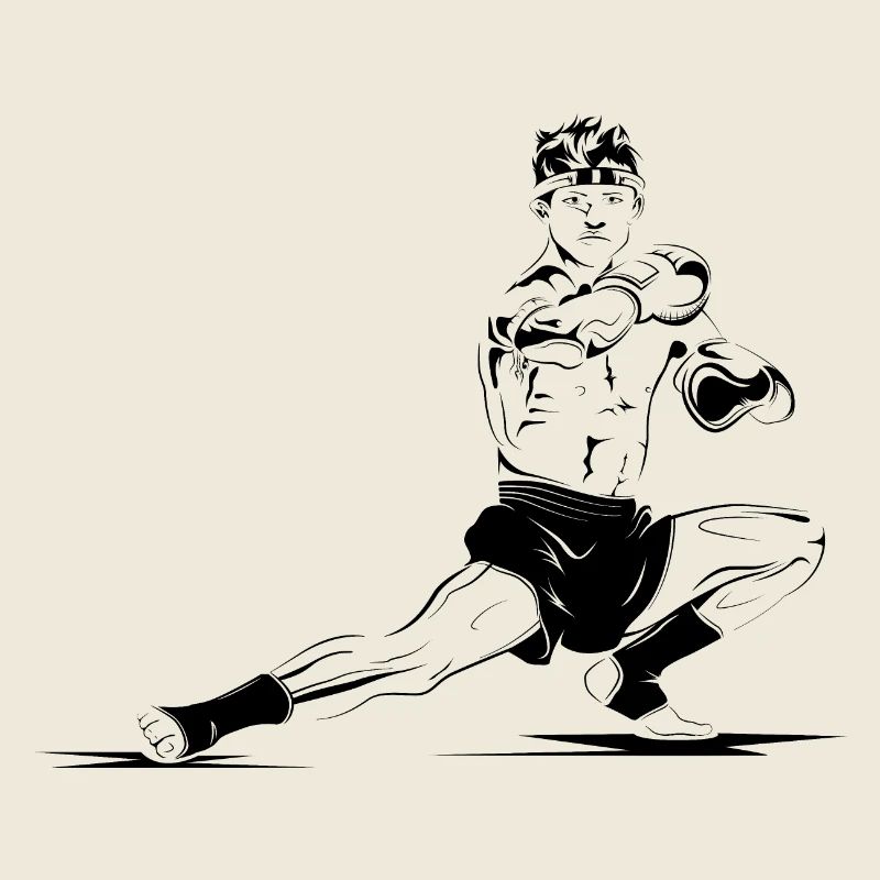 combat de muay thai