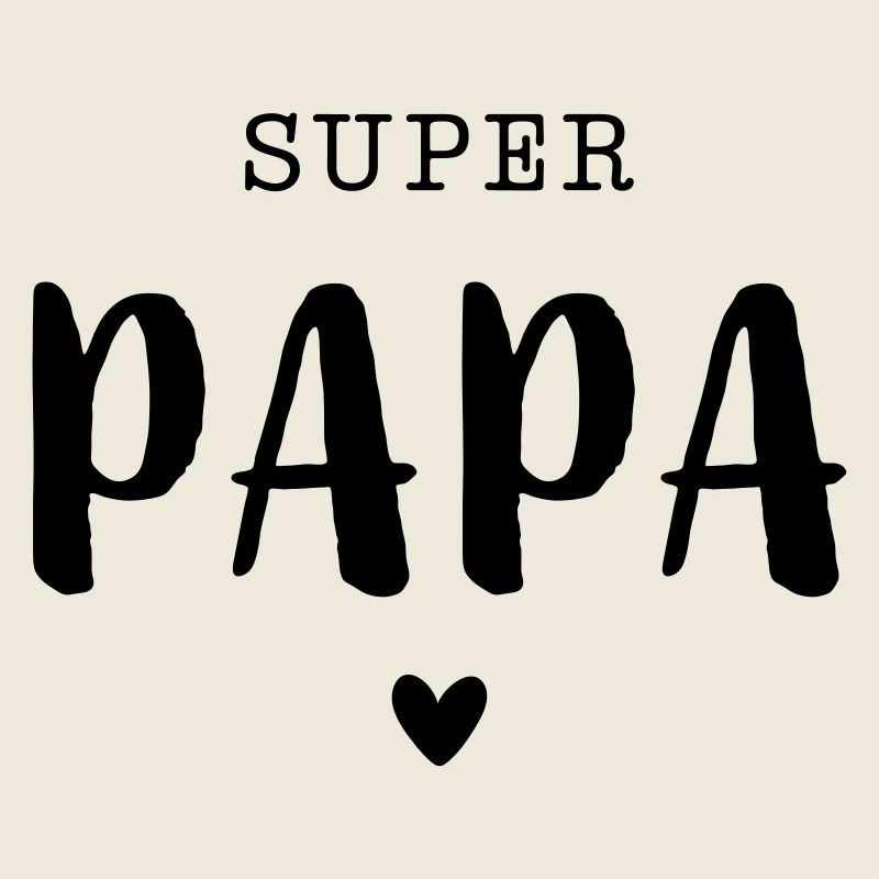 Super papa avec cœur