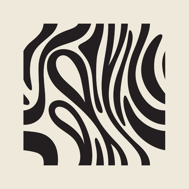 Zebra-Dekoration - Afrikanische Savanne-Effekt