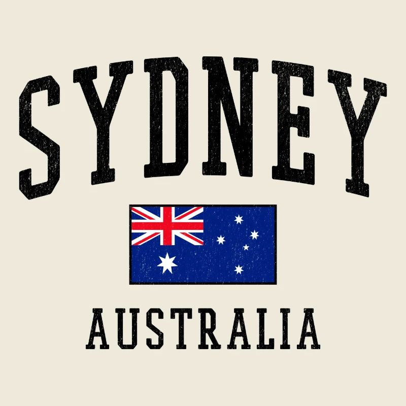 Sydney Australie Drapeau Conception des villes