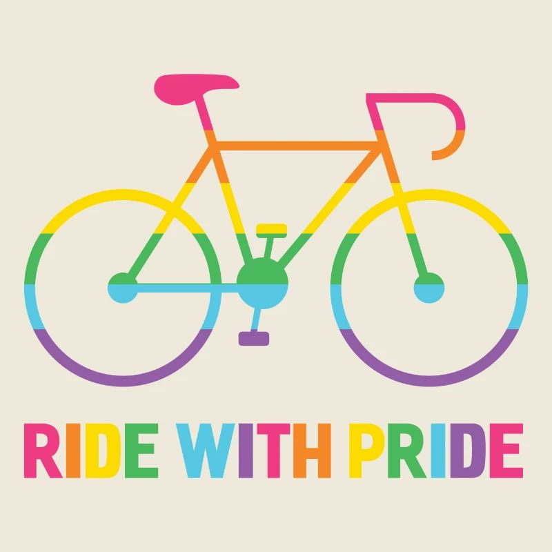 LGBTQ Cyclist - Ride With Pride