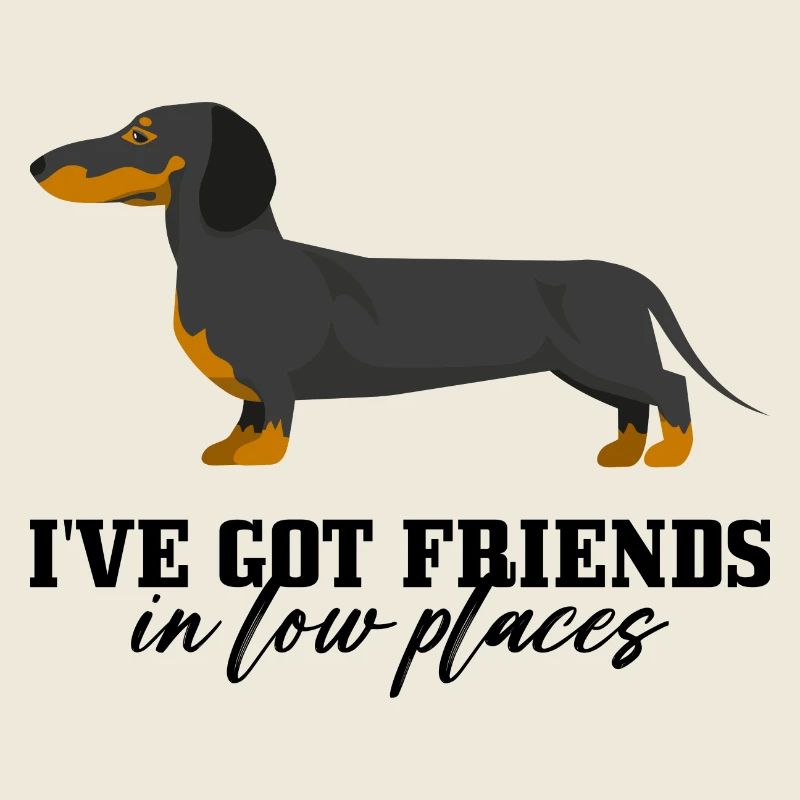 Dachshund Ember Silhouette