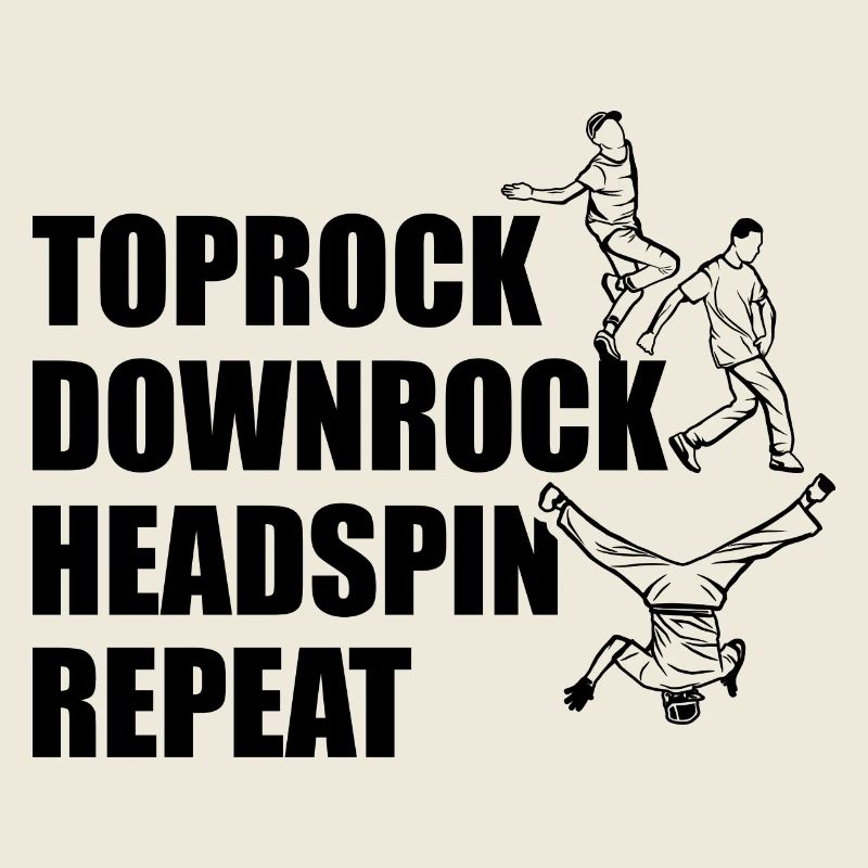 Toprock Downrock Headspin Répétition