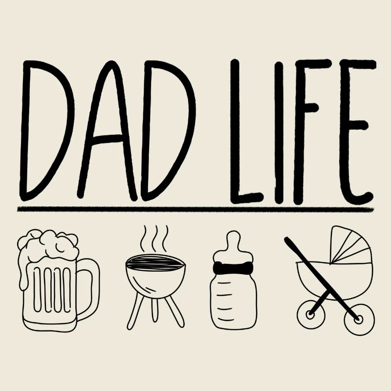 Dad Life Bier Grill Baby