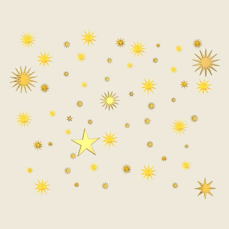 Étincelles de l’étoile dorée