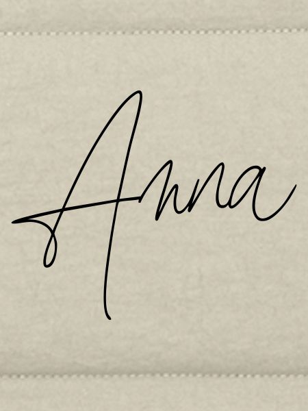 anna / handschrift design