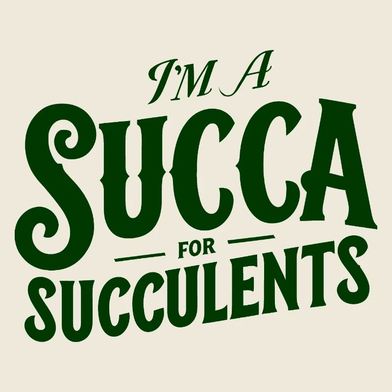 Je suis une sucque pour les succulentes
