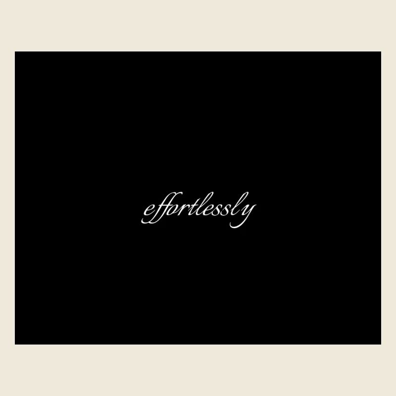 Effortlessly Elegant Script Typografie