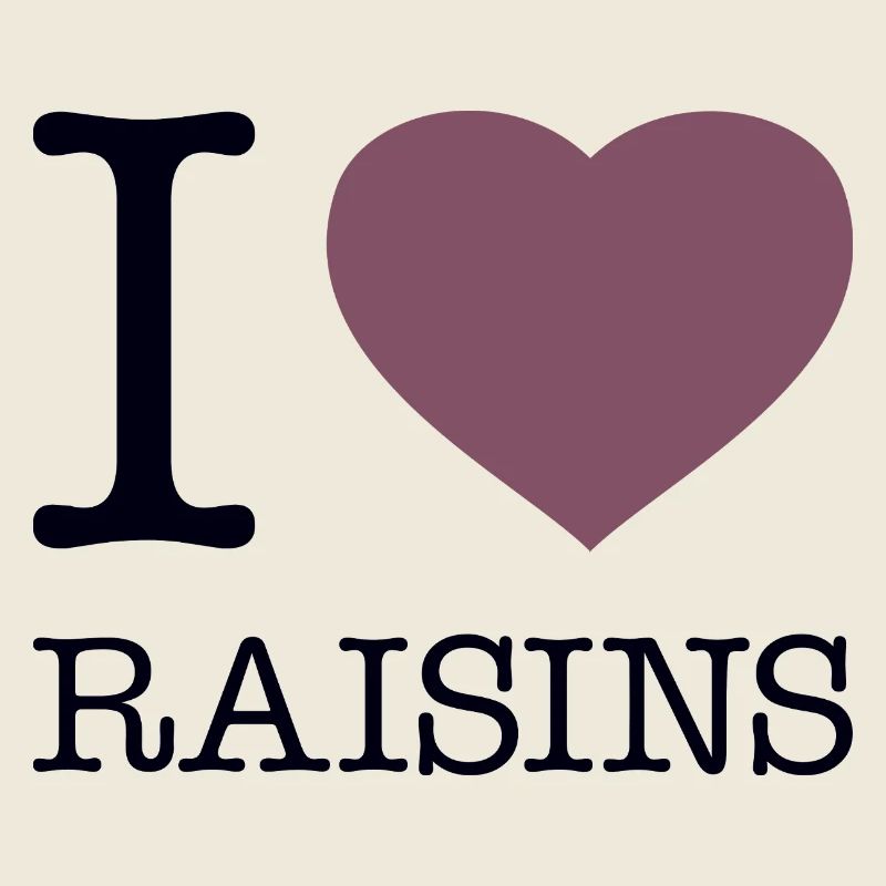 j’adore les raisins secs