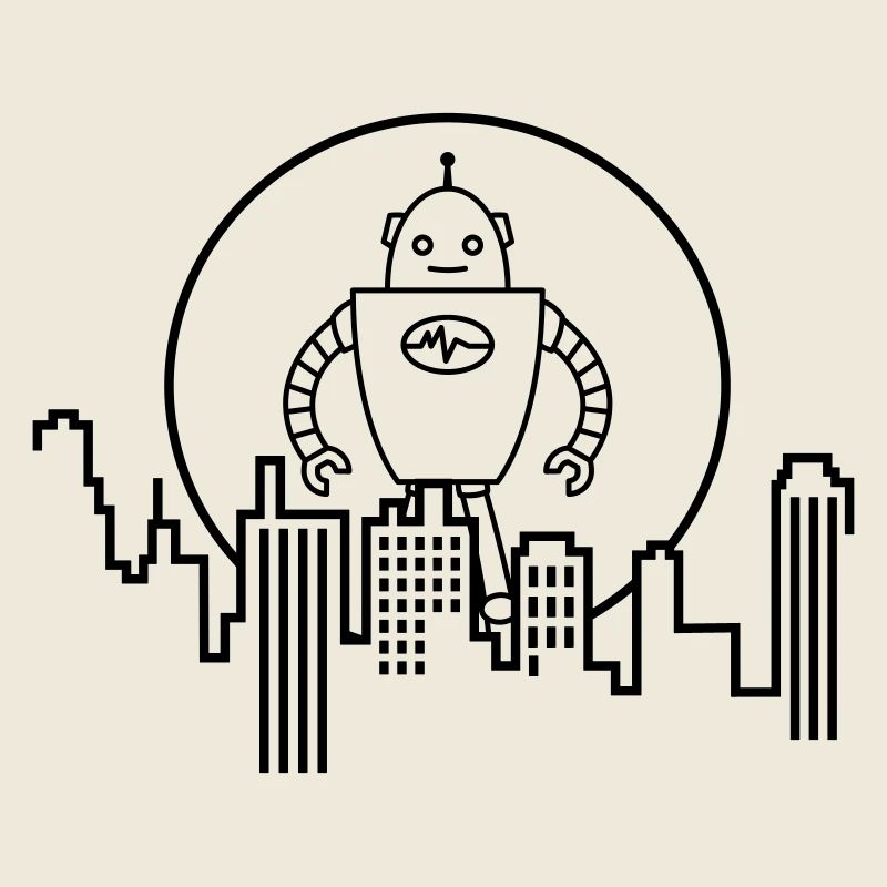 City Silhouette Robot : IA rencontre le design urbain