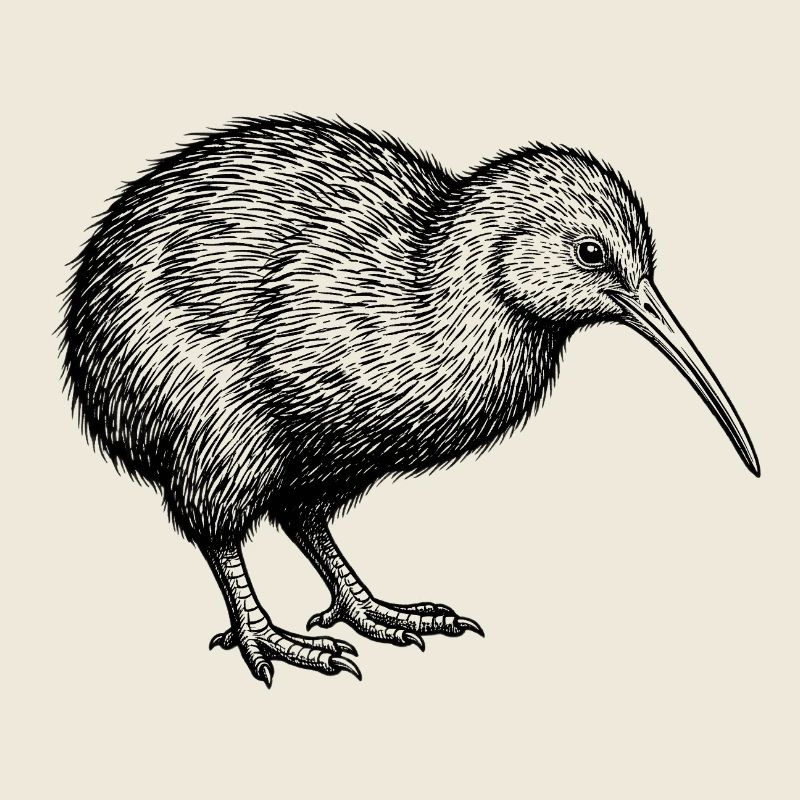 Kiwi Vogel