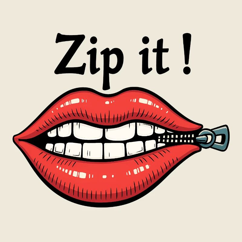 Halt den Mund, Lippen