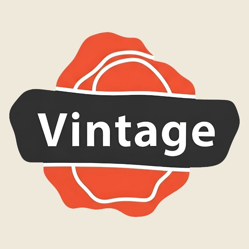 Vintage Art Old School Retro
