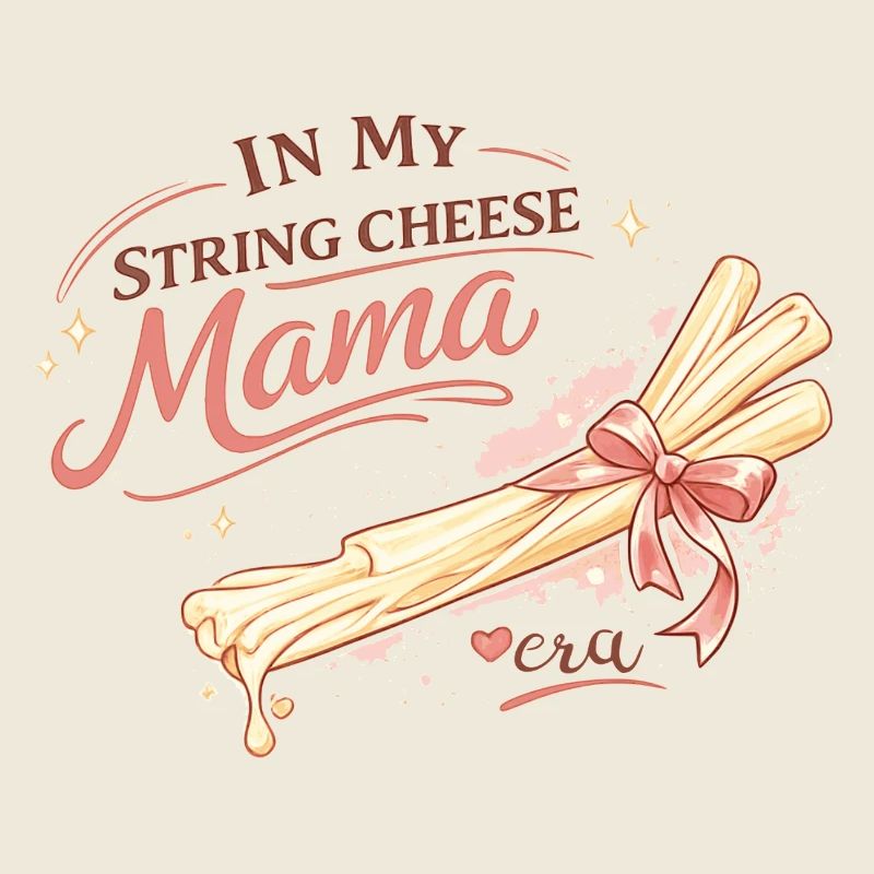 À l’époque de My String Cheese Mama – Chemise Funny Mom