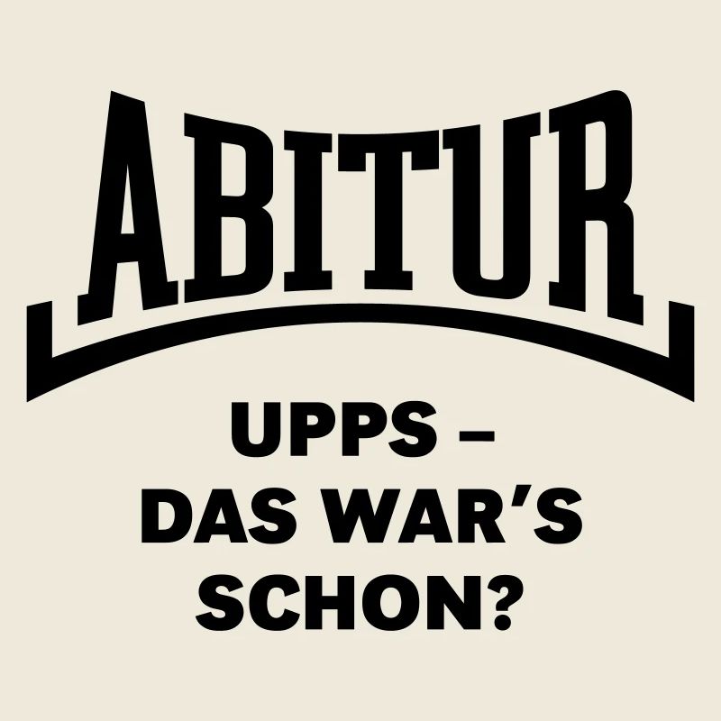Abitur: Upps – Das War’s Schon? (Konkav / Black)