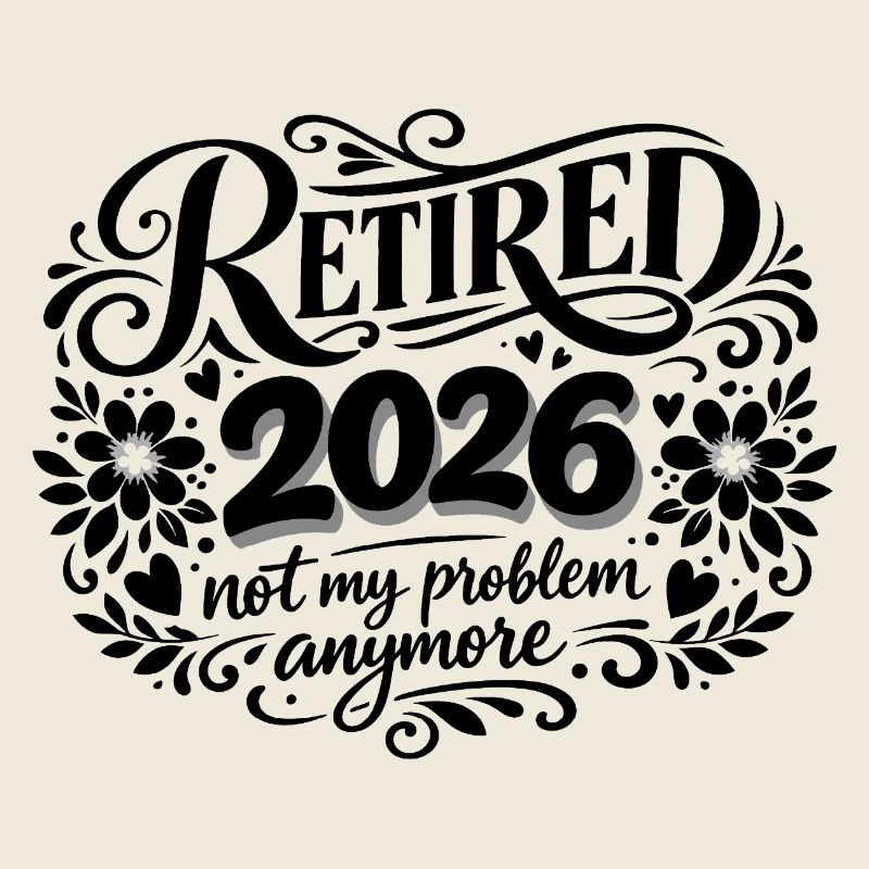 Ruhestand 2026 Plus My Problem Humor