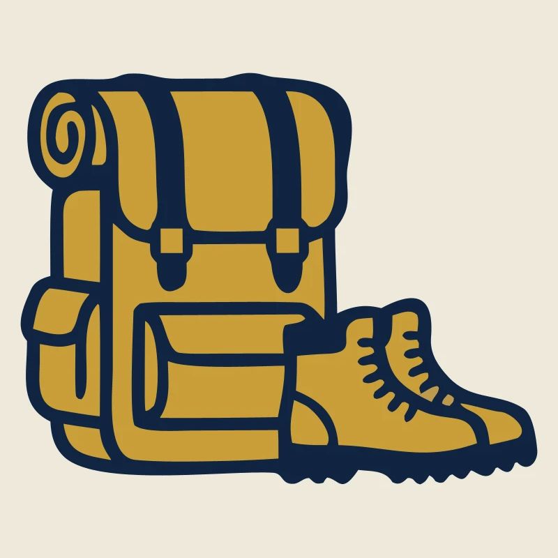 Backpack Hiking Shoes Gear