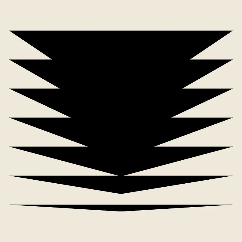 Conception des triangles noirs