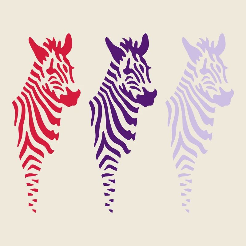 three zebras (b)