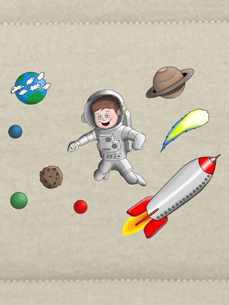Space - Astronaut boy