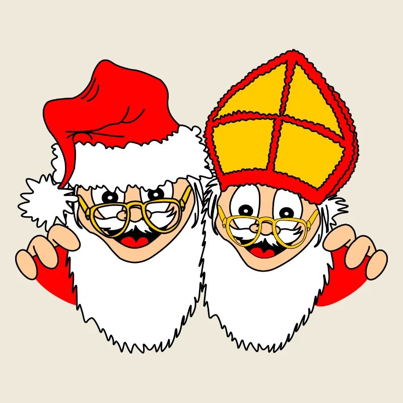 Sinterklaas and Santa Claus