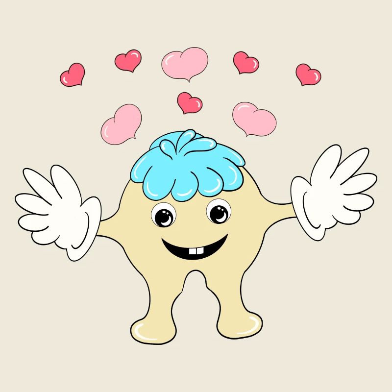 Crushed cuddly monster ...