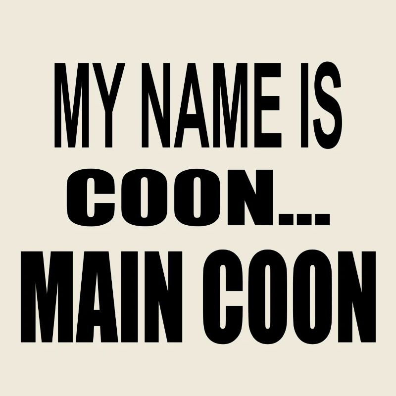 Chat Maine Coon - My name is coon - main coon