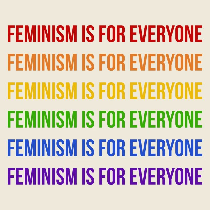 Feminism is for Everyone Rainbow
