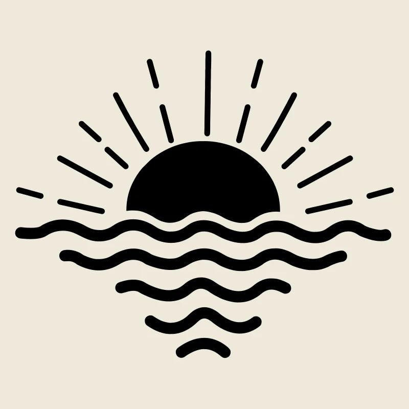 Coucher de soleil mer