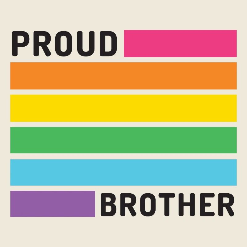 Pride Month LGBT - Stolzer Bruder