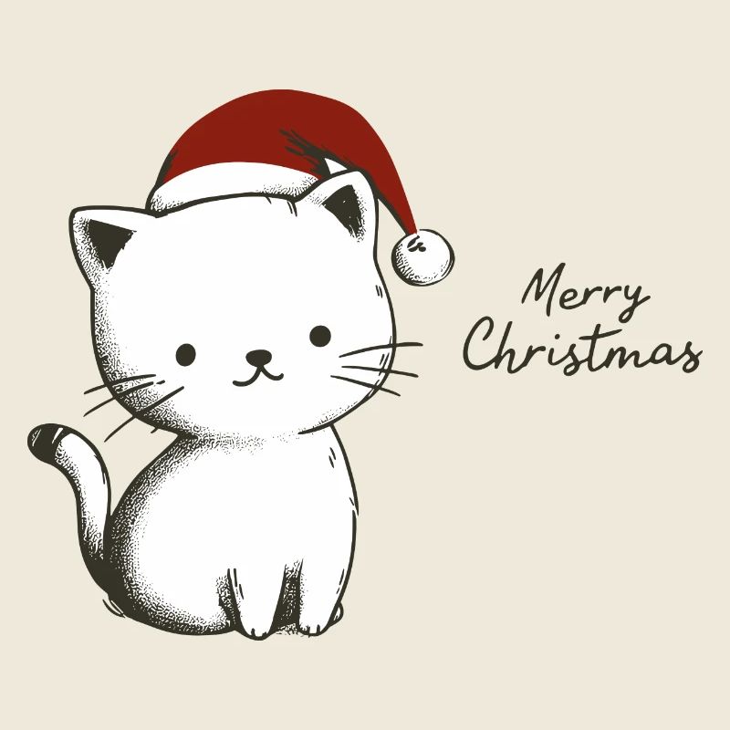 Chaton Noël - Pureté Festive