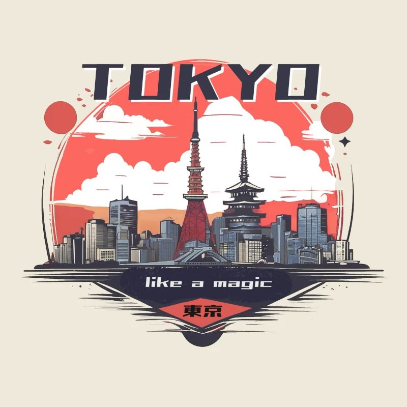 Tokyo City is Like a Magic