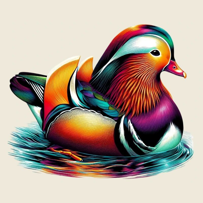 Mandarin duck