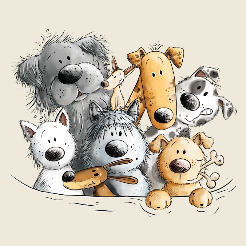 Pack chien caca de chien