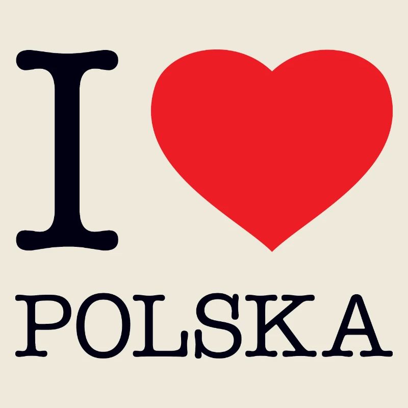 J’AIME POLSKA Pologne Polen