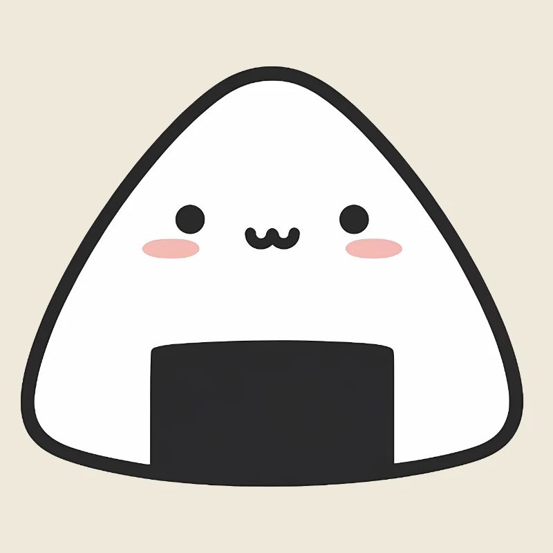 Adorable boule de riz Onigiri
