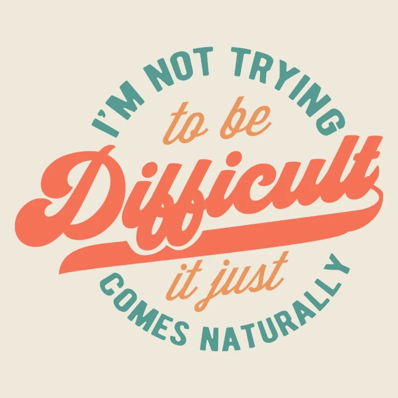 Natural Humorous Text Design