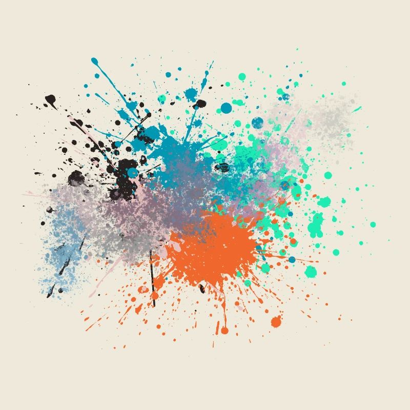 Color Explosion Art Inspired Design