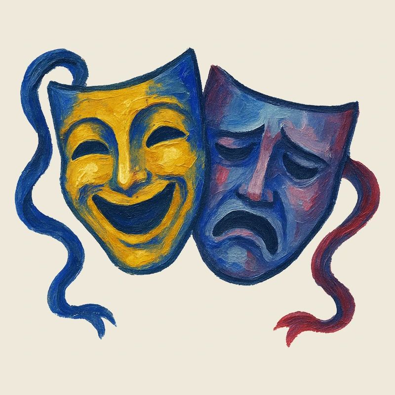 Théâtre Masques Joie Chagrin